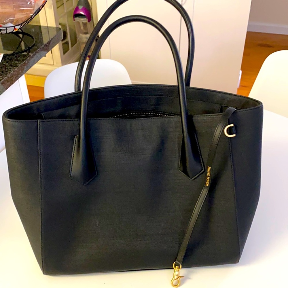 Dagne Dover Black Tote
